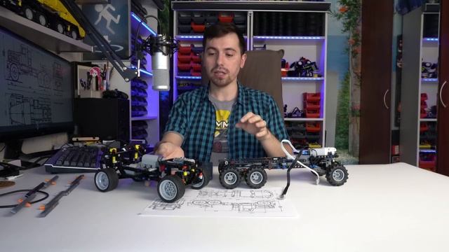 Lego technic для начинающих 12_1. Как начать строить модель смотреть онлайн