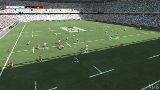 Rugby 22 - Fiji vs New Zealand (All Blacks) - Gameplay (PS5 UHD) [4K60FPS] смотреть онлайн