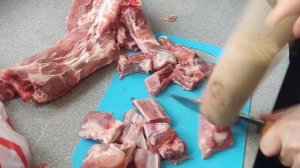 ЧАСТЬ 1:  Тест бытового ножа собственного изготовления (сталь х12мф кованая)