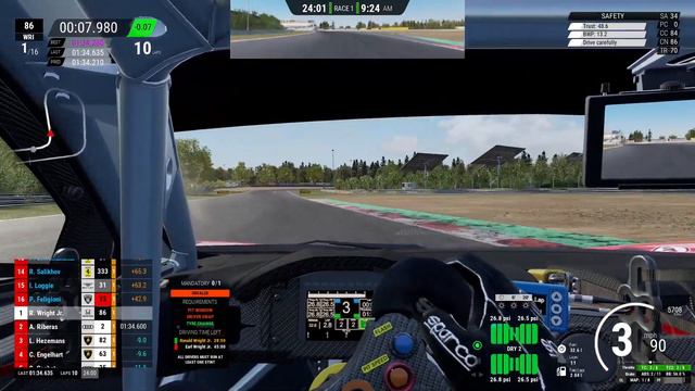 Assetto Corsa Competizione: Quick Race Save смотреть онлайн