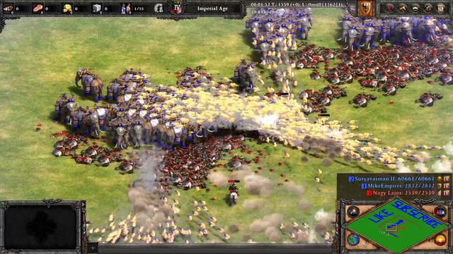 200 Machine Gun Ballista Elephants vs 2,000 Paladins | AoE II: Definitive Edition смотреть онлайн