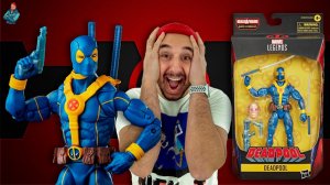 ПАПА РОБ И ГОЛУБОЙ ДЕДПУЛ??? РАСПАКОВКА ФИГУРКИ MARVEL LEGENDS BLUE DEADPOOL! ТОП РОБ ОБЗОР!