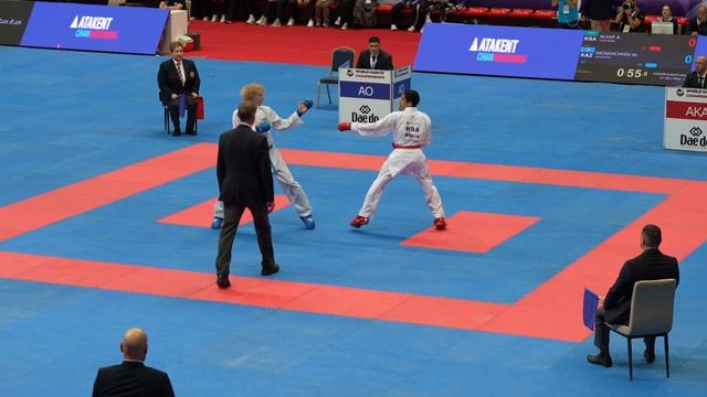 2022 Konya // Junior Kumite Male -61 Kg: ALSAIF ABDULAZIZ (KSA) Vs MOSKVICHYOV MAXIM (KAZ)