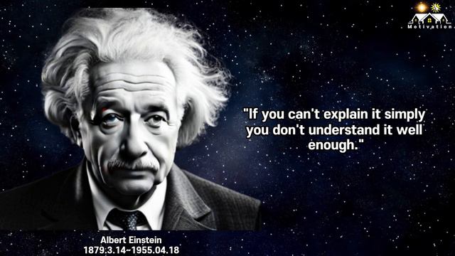 Einstein's Famous saying quotes [i have no speciai talent] Motivation wise saying смотреть онлайн