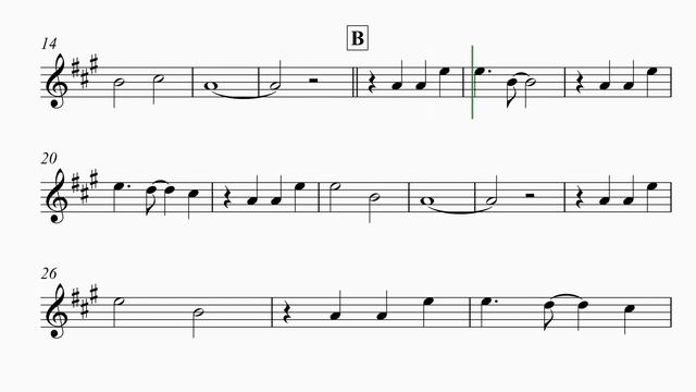 Senhor Te Quero - Vineyard - Partitura para Clarinete em Bb (COVER) - GRÁTIS смотреть онлайн