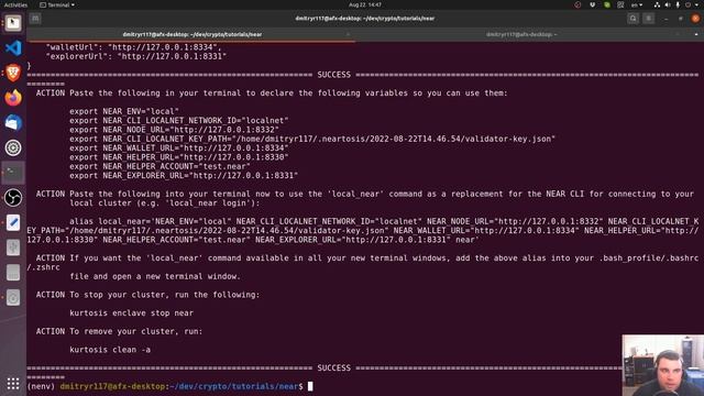 Part 3 - How to Launch a Local NEAR Protocol Development Environment смотреть онлайн
