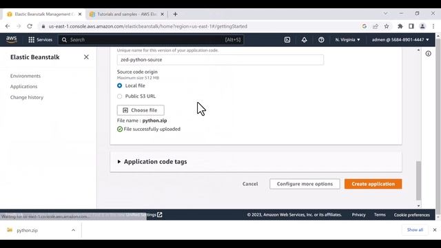 AWS Elastic Beanstalk | Deploy Custom App on AWS Console Urdu/Hindi смотреть онлайн