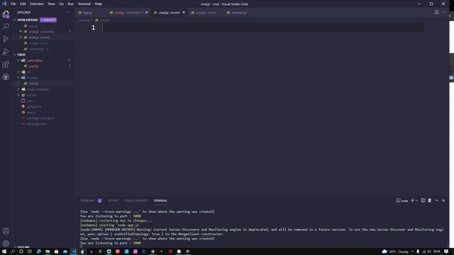 Build A Restful CRUD API With Node.js Express & MongoDB - Node JS API смотреть онлайн