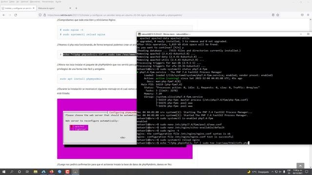 Instalar servidor Web - LEMP en Ubuntu 20.04 | Muy fácil | NETWORLD смотреть онлайн