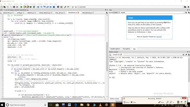 Project (Person Detection in various postures) Code Video by Richa Agrawal смотреть онлайн