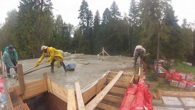 6. Монолитное ребристое перекрытие. Своими руками. смотреть онлайн