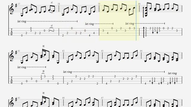 Titanium ukulele TAB - fingerstyle ukulele tabs (PDF + Guitar Pro) смотреть онлайн