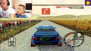 Ездим на раллийных машинках Видео про машинки Video for kids