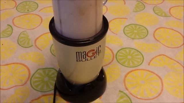 how-to-make fruit smoothie (using Magic Bullet) #1 смотреть онлайн