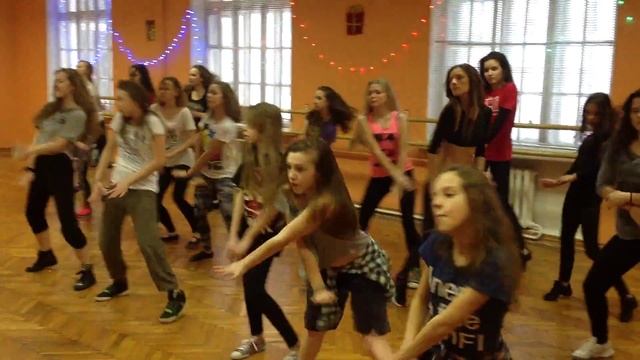 Мастер-класс Снежаны Крюковой JAZZ FUNK 31.01.15 СТТ "YES!" смотреть онлайн