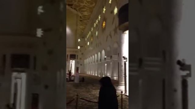 Поездка в Дубай .Белая мечеть им Шейха Заеда смотреть онлайн