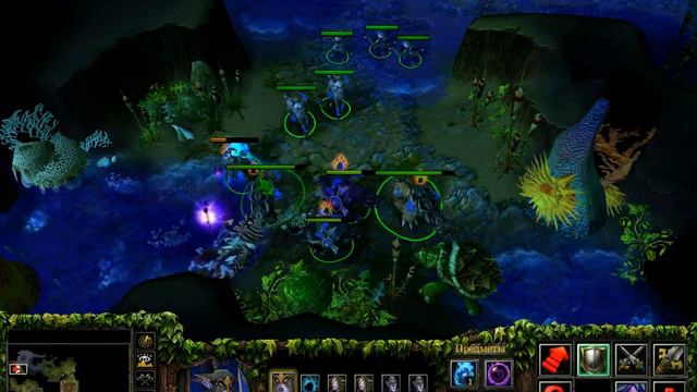 Warcraft 3: The Frozen Throne на высоком. Кампания ночных эльфов - "Гробница Саргараса" [#3] смотреть онлайн