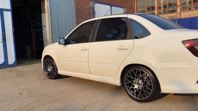 R17 диски на Гранту ? PDW + Michelin 205/40 R17