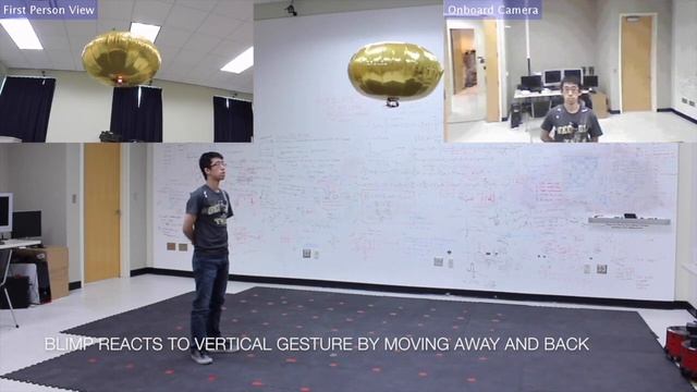 Natural Human and Blimp Interaction via Simultaneous Face and Hand Gesture Detection смотреть онлайн