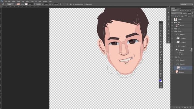 joe taslim - cartoon potrait disney style - speed art photoshop cs6 смотреть онлайн