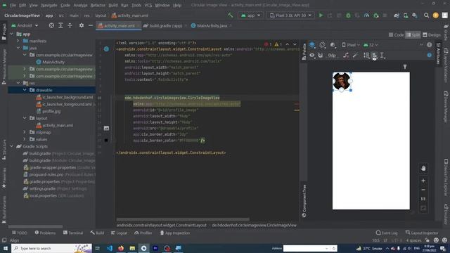 Circular Image View Tutorial in Android Studio | Finegap смотреть онлайн