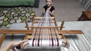 ?ЗАПРАВКА НАСТОЛЬНОГО ТКАЦКОГО СТАНКА ? ОЧЕНЬ ПОДРОБНЫЙ МАСТЕР-КЛАСС