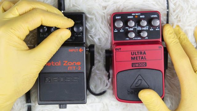 Boss Metal Zone MT-2 vs Behringer Ultra Metal UM 300 - are these pedals the same pedal? смотреть онлайн