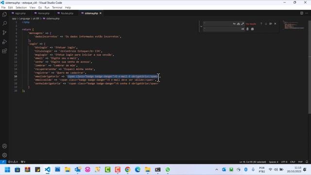 Codeigniter 4 Aula 4 - Criando a tela de cadastro de usuário смотреть онлайн