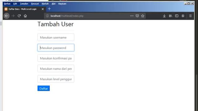 Membuat Multi Level Login di PHP Bag - 3 смотреть онлайн