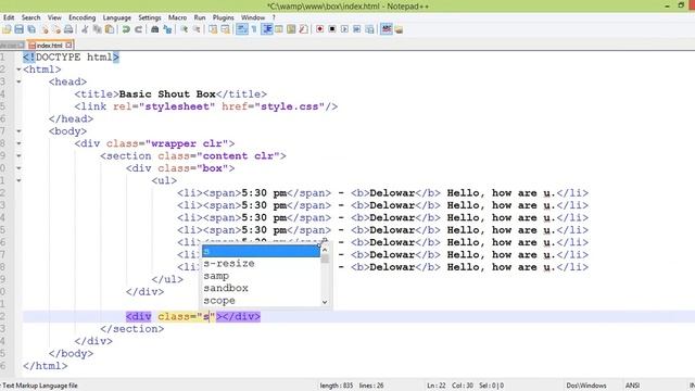 Basic Shoutbox with PHP OOP & MySQLi (Part: 01) смотреть онлайн
