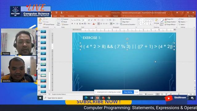Statements, expression, and operator смотреть онлайн