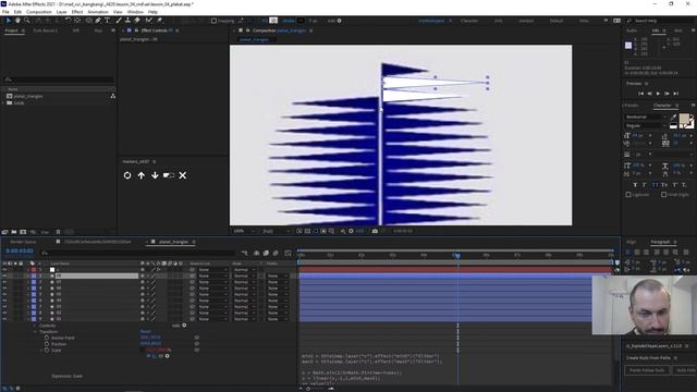 анимируем плакат используя синус смотреть онлайн