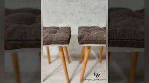 Как сшить подушку, сидушку на стул, табурет.