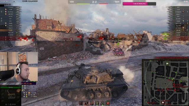 T110e4 l Производим награждение неверных 155мм балванками смотреть онлайн