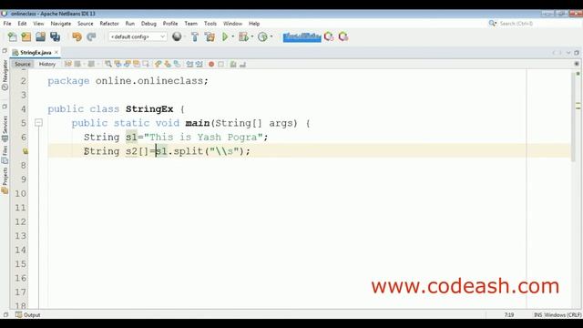 Java String split() method | Java split String by space | java split method examples смотреть онлайн