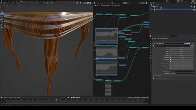blender geometry nodes table generator addon смотреть онлайн