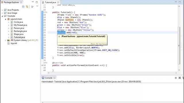 Java Programming Tutorial 32 - Finishing our Program смотреть онлайн