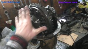 Установка червячного самоблока в задний мост Kia Sorento