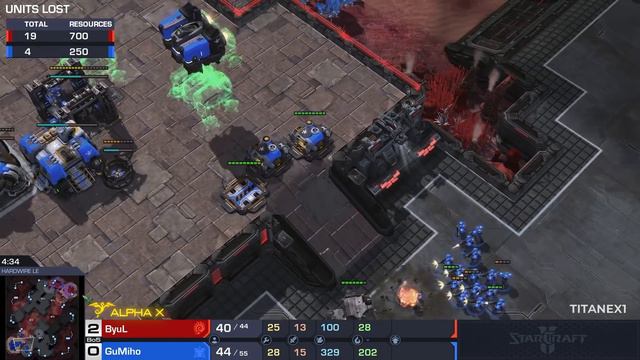 StarCraft 2 - BYUL vs GUMIHO! - Alpha X Series Special #21 смотреть онлайн