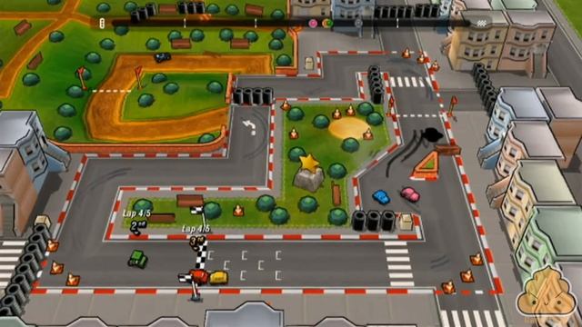 Driift Mania - WiiWare - Gameplay смотреть онлайн