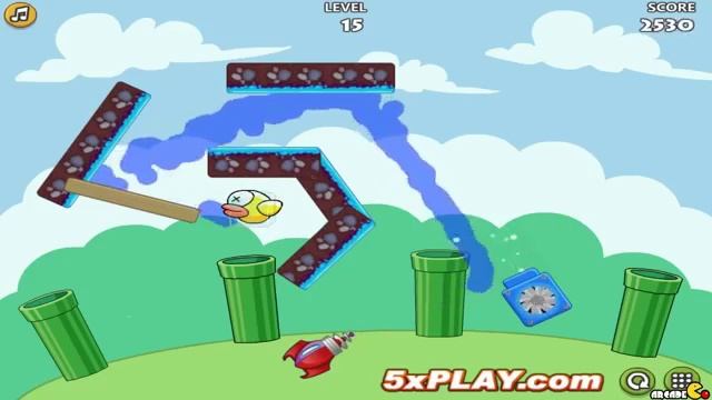 Спасение порхающей птички / Rescue Flappy Bird - прохождение walkthrough смотреть онлайн