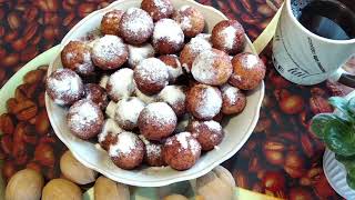 Пончики творожные.Устоять перед таким десертом невозможно! смотреть онлайн