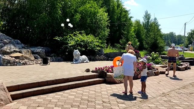 Уфа. Парк Лукоморье - отдых на природе. смотреть онлайн