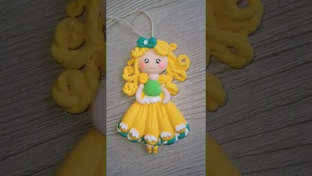 #куколки #лепка #воздушныйпластилин