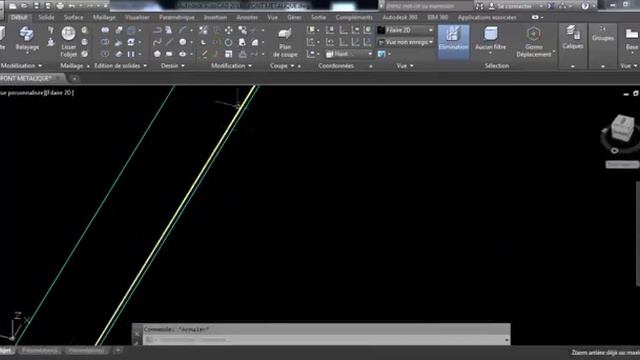 3D AutoCAd 2015 arch bridge Speedart смотреть онлайн