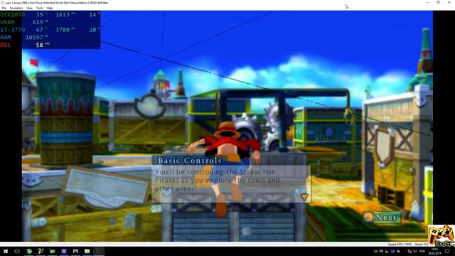 Yuzu Canary [Switch Emulator] - One Piece: UWR [HD-Gameplay] V1.0.4199. OpenGL #2