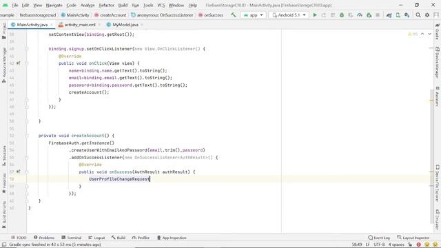 Set Display Name In Firebase Authentication | Android Studio | Code The World смотреть онлайн