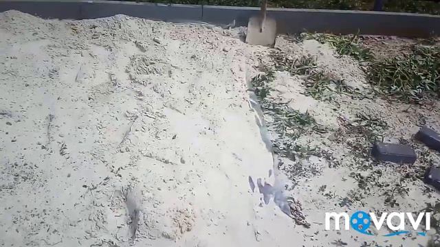 Укладка брусчатки или тротуарной плитки на раствор. смотреть онлайн