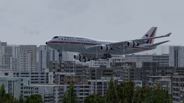 Boeing 747 Crashes in Hong Kong - China Airlines Flight 605 смотреть онлайн
