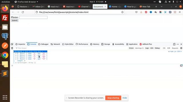 How to get distinct values from an array of objects in JavaScript смотреть онлайн